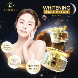 Kem Dưỡng Trắng Da Mặt Ban Đêm Cheryl